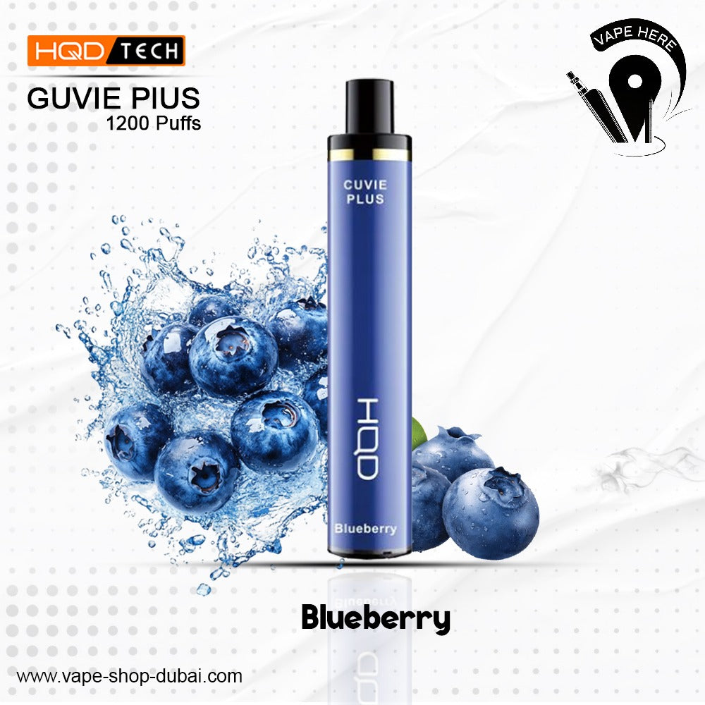 HQD Cuvie Plus Disposable Pods -1200 Puffs Blueberry UAE Al Ain 