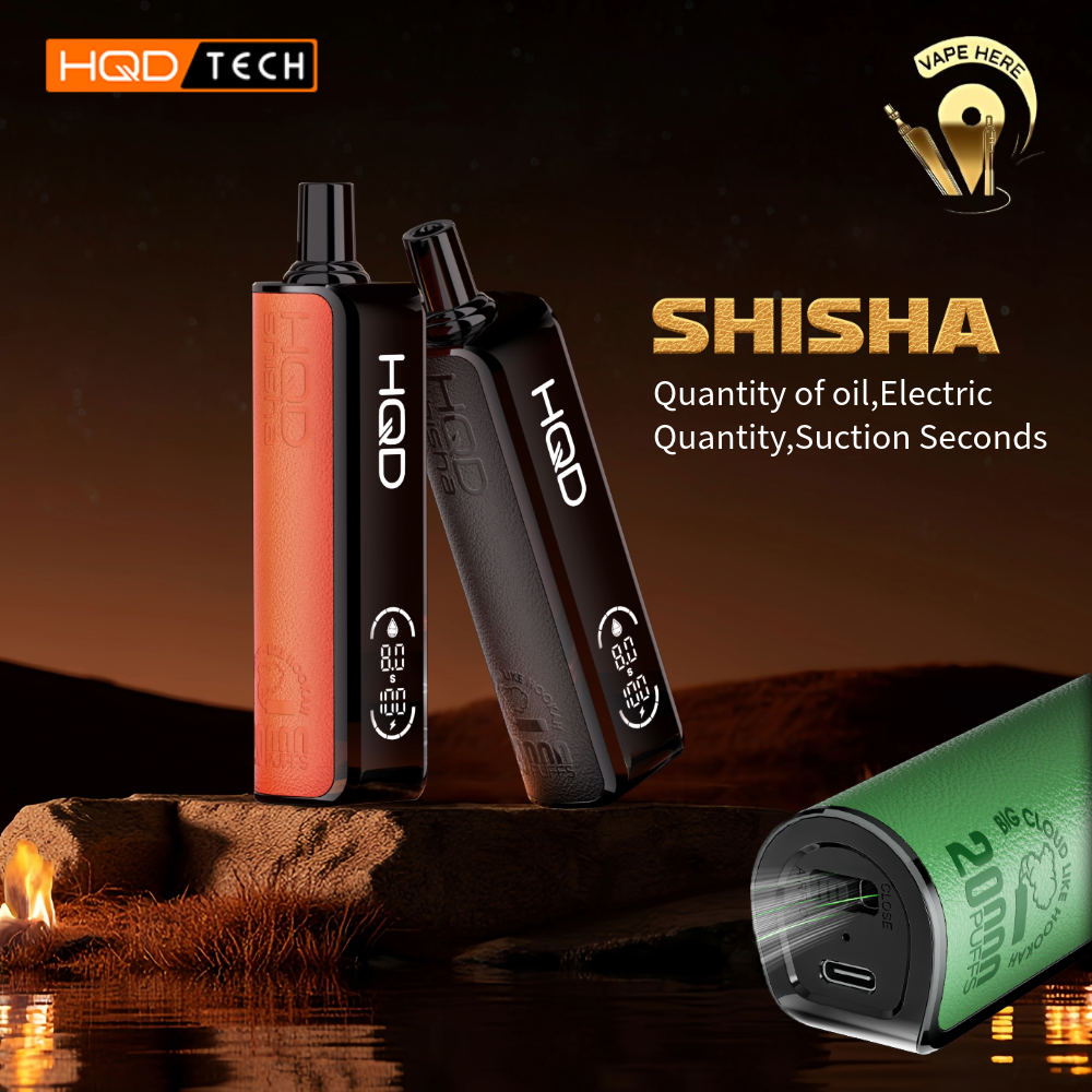 HQD SHISHA 20000 PUFFS - SHISHA DISPOSABLE VAPE 3MG UAE Abu Dhabi