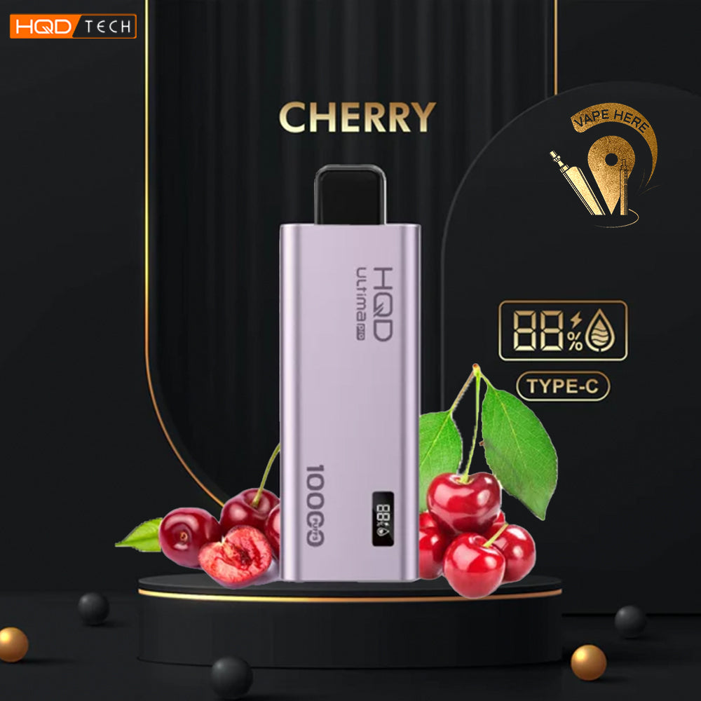 HQD ULTIMA PRO 10000 PUFFS DISPOSABLE VAPE Cherry UAE Dubai