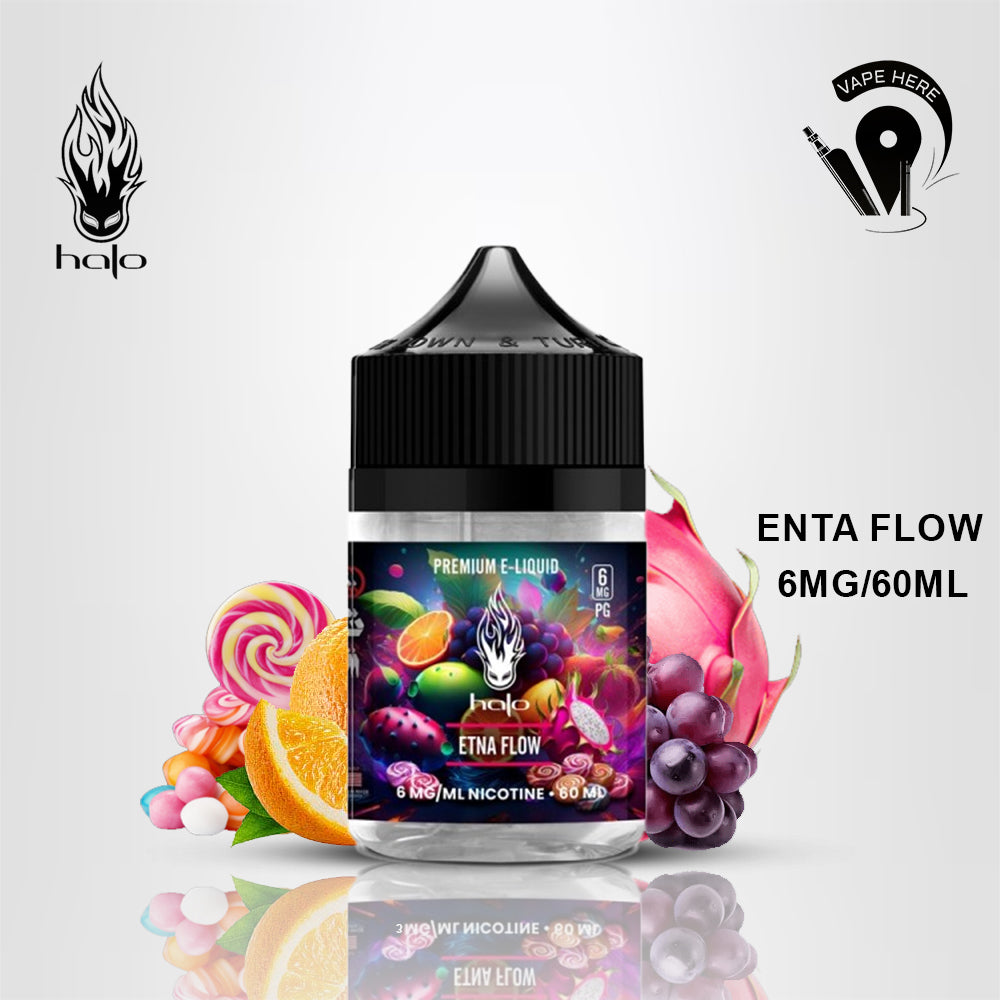 Halo Etna Flow Freebase E Liquids 3mg & 6mg | Vape Here Store | Vape Here Store Halo Etna Flow Freebase E Liquids 3mg & 6mg | Vape Here Store | Vape Here Store