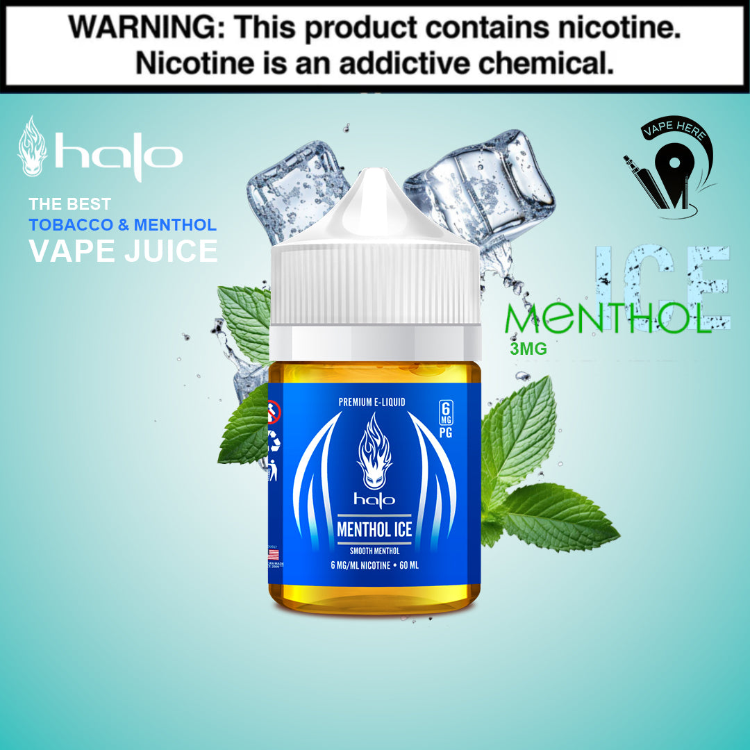 Halo Menthol Ice - E Liquid UAE Abu Dhabi & Dubai