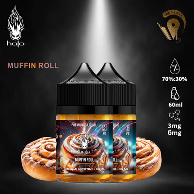 Halo Muffin Roll - E Liquid UAE Dubai 