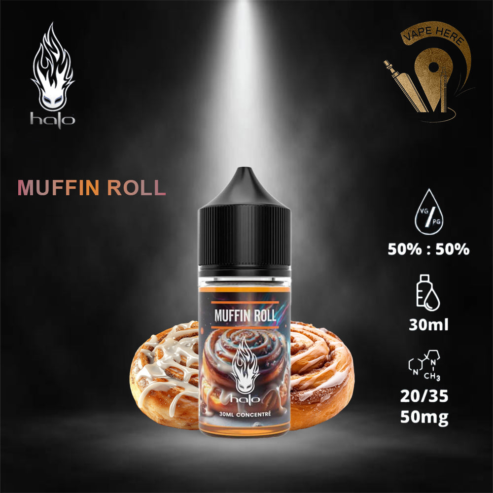Halo Muffin Roll-30ml SaltNic UAE Dubai
