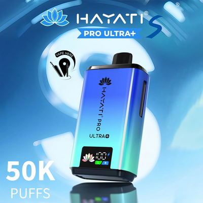 Hayati Pro Ultra+ S 50K Puffs Disposable Vape 20mg UAE Abu Dhabi 