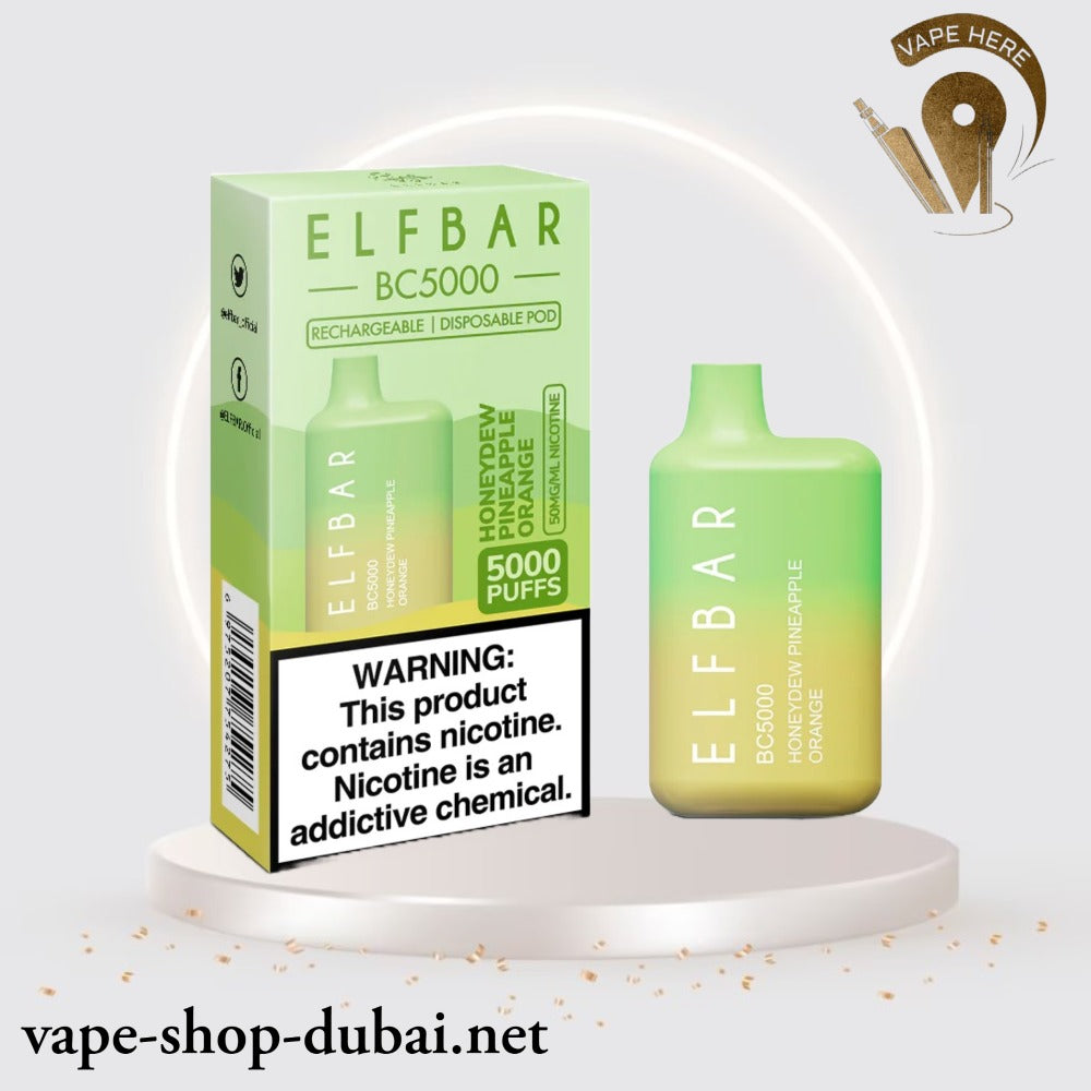 ELF Bar BC5000 Puffs Disposable Pod Device (20mg & 50mg)