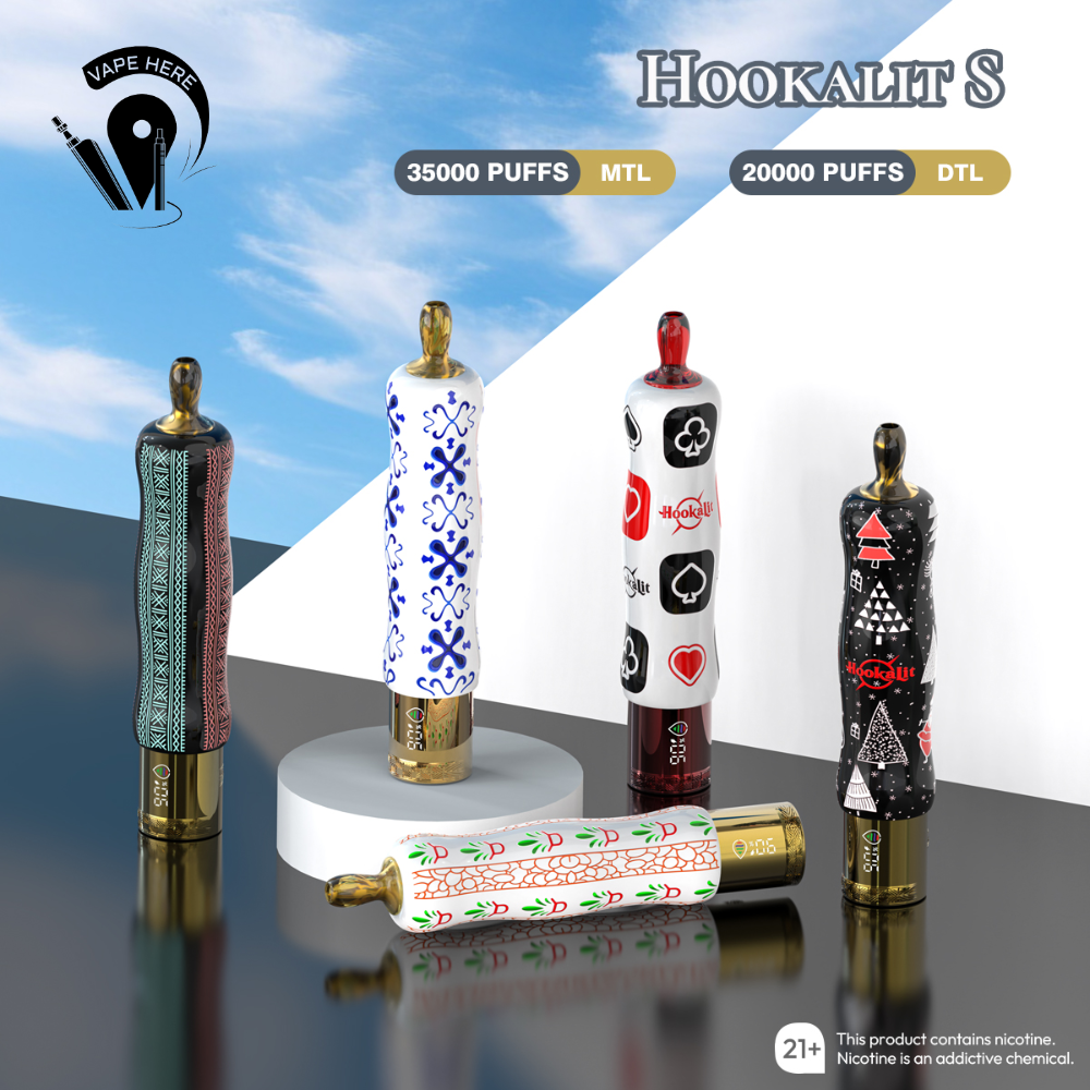 Hookalit S Oilt 35K Puffs Disposable Shisha Vape UAE Abu Dhabi