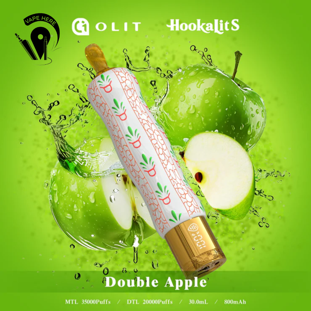 Hookalit S Oilt 35K Puffs Disposable Shisha Vape Double Apple UAE Sharjah