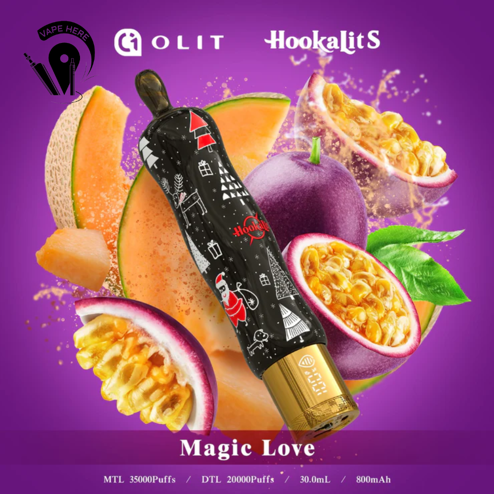 Hookalit S Oilt 35K Puffs Disposable Shisha Vape Magic Love UAE Umm Al Quwain