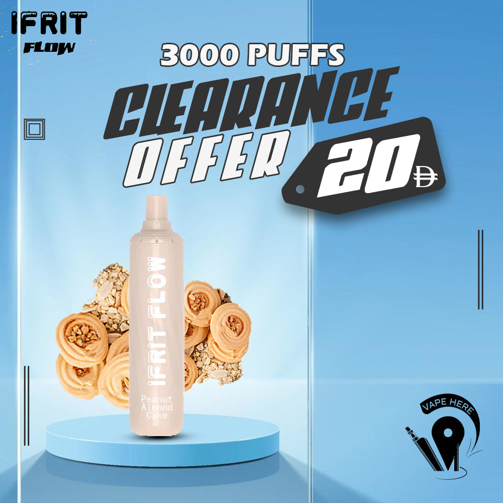 IFRIT FLOW 3000 Puffs Disposable Pod Device (50mg) UAE AL AIN