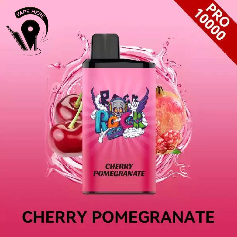 IGET BAR DISPOSABLE VAPE Pro 10K Puffs Cherry Pomegranate UAE Ajman