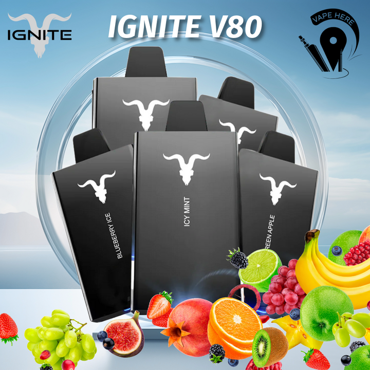 IGNITE V80 Disposable Vape 8000 PUFF 50mg Abu Dhabi & Dubai | Vape UAE