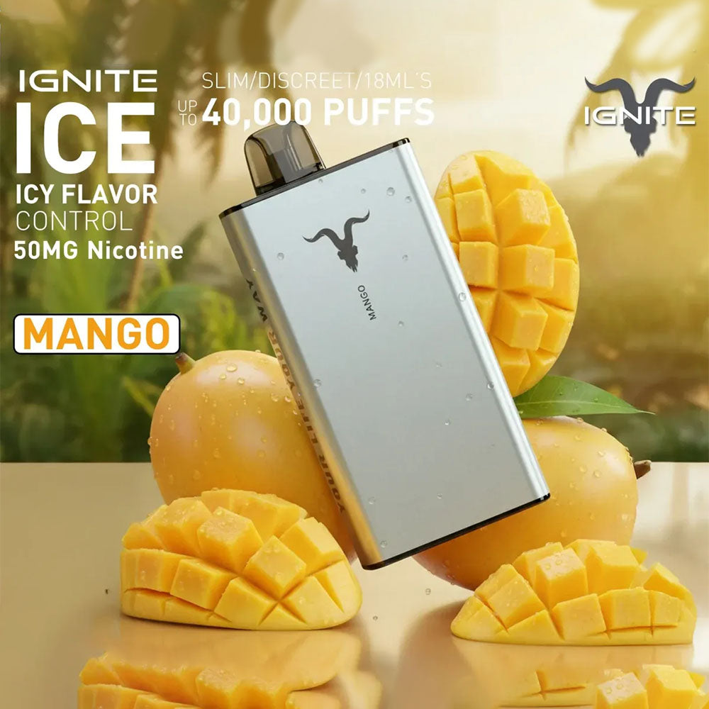 IGNITE ICE Disposable 40K Puffs Mango UAE Umm Al Quwain