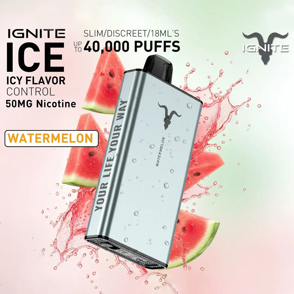 IGNITE ICE Disposable 40K Puffs Watermelon UAE Sharjah