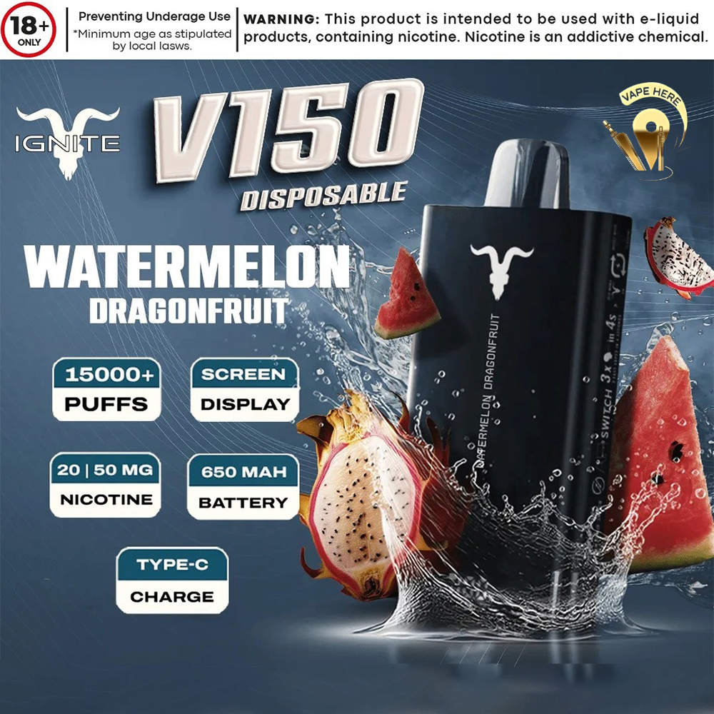 IGNITE V150 Disposable Vape 15000 PUFFS in Dubai, UAE! Shop Now with The Best Price | Vape Here Store IGNITE V150 Disposable Vape 15000 PUFFS in Dubai, UAE! Shop Now with The Best Price | Vape Here Store