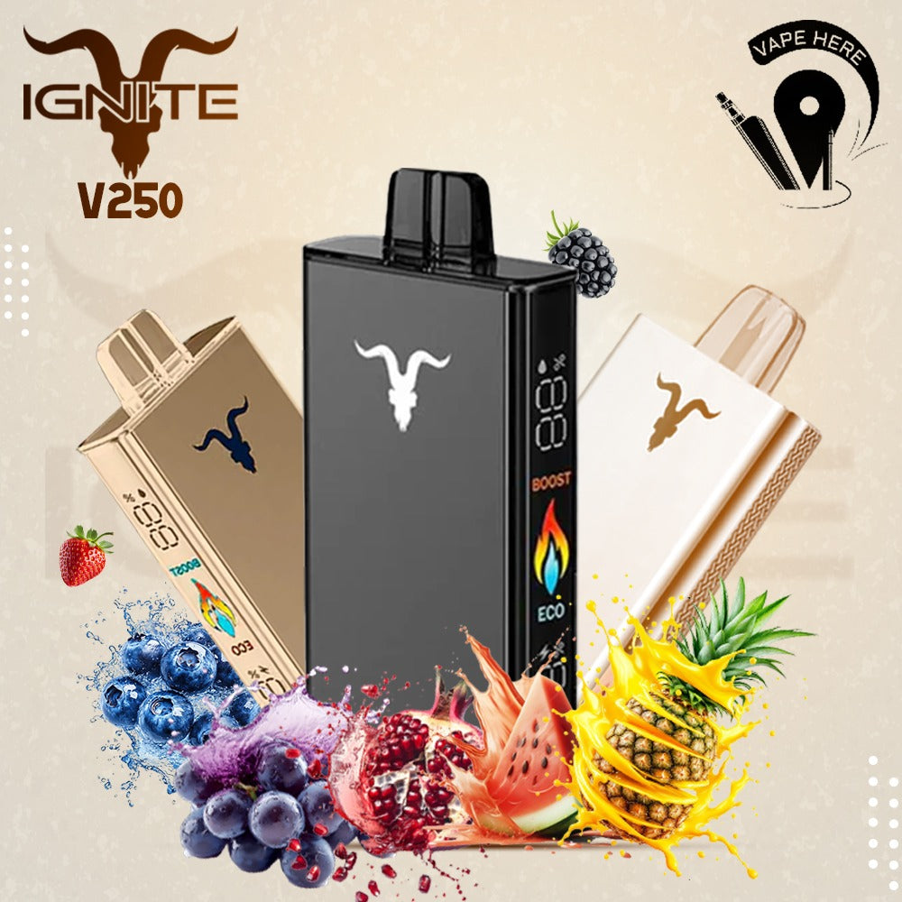 IGNITE V250 Disposable Vape 25K PUFFS Now Available in Dubai, UAE | Vape  Here Store