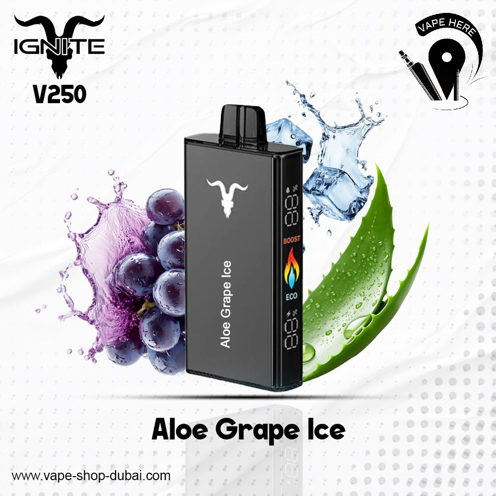 IGNITE V250 Disposable Vape 25K PUFFS Now Available in Dubai, UAE | Vape Here Store IGNITE V250 Disposable Vape 25K PUFFS Now Available in Dubai, UAE | Vape Here Store