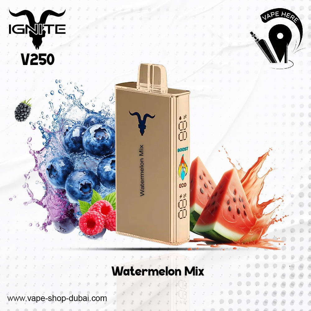 IGNITE_V250_Disposable_Vape_25K_PUFFS_Watermelon_Mix Dubai, UAE
