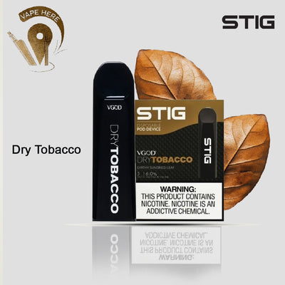STIG Disposable Pod by VGOD ( American Version ) - DRY TOBACCO UAE Abu Dhabi 