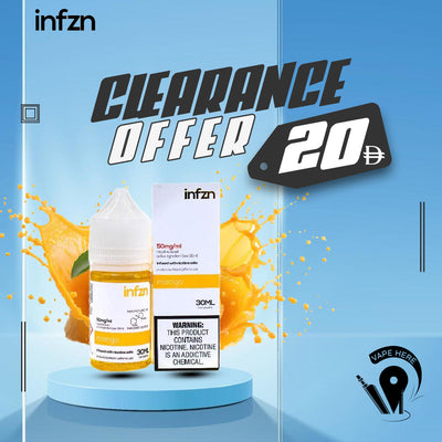 INFZN - Mango 30 ml - SaltNic UAE DUBAI 