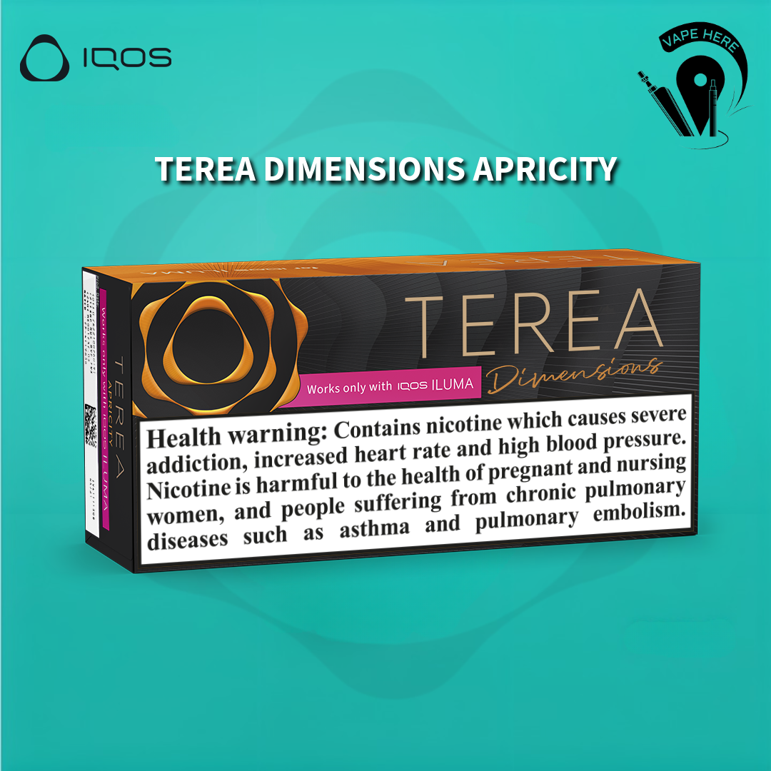 IQOS TEREA Sticks Indonesia (10 packs) Dimensions Apricity UAE Dubai