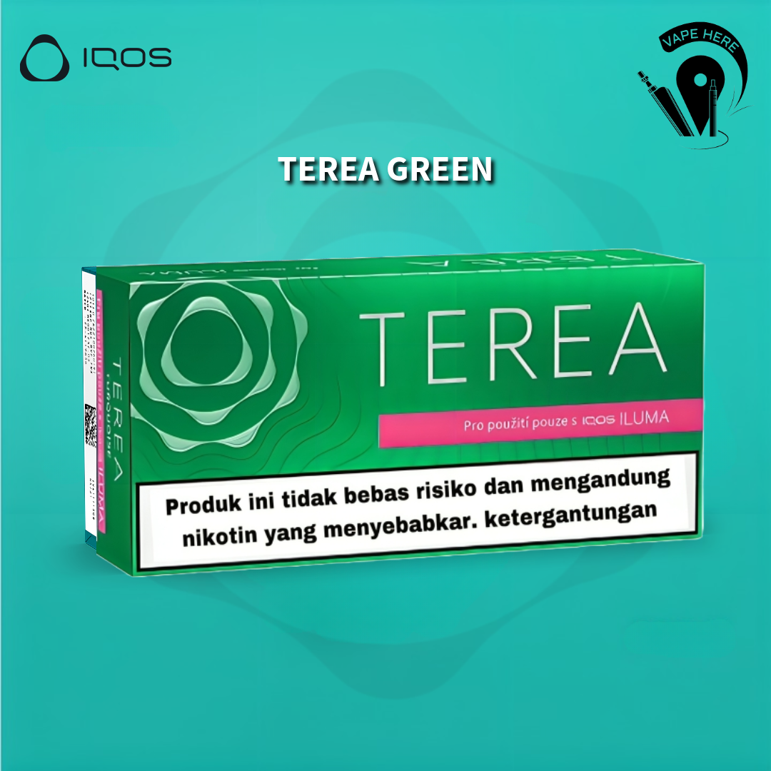 IQOS TEREA Sticks Indonesia (10 packs) Green UAE Ras Al Khaimah