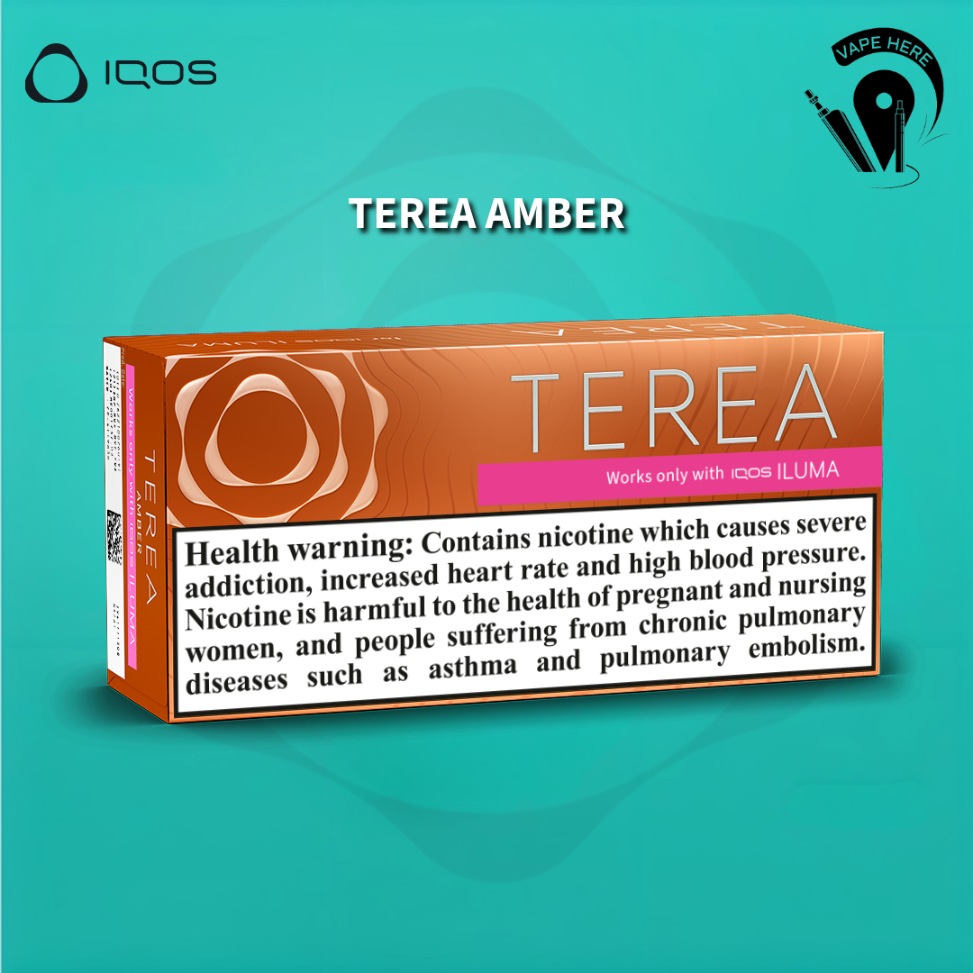 IQOS TEREA Sticks Uzbekistan (10 packs) Amber UAE Ajman