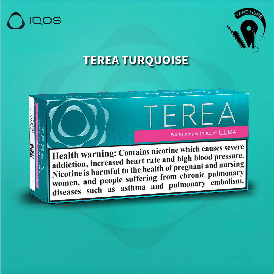 IQOS TEREA Sticks Uzbekistan (10 packs) Turquoise UAE Sharjah