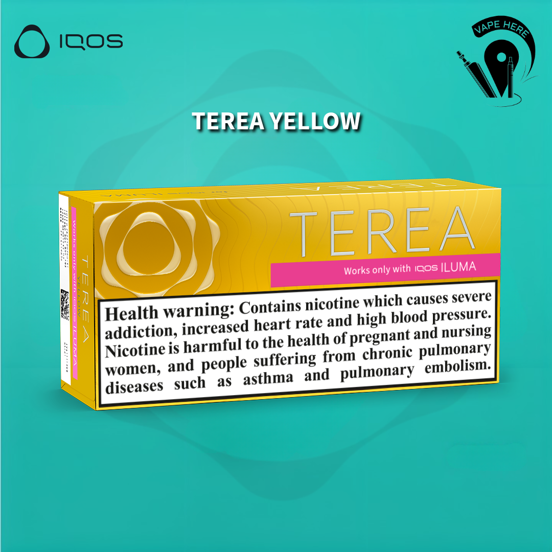 IQOS TEREA Sticks Uzbekistan (10 packs) Yellow UAE Abu Dhabi