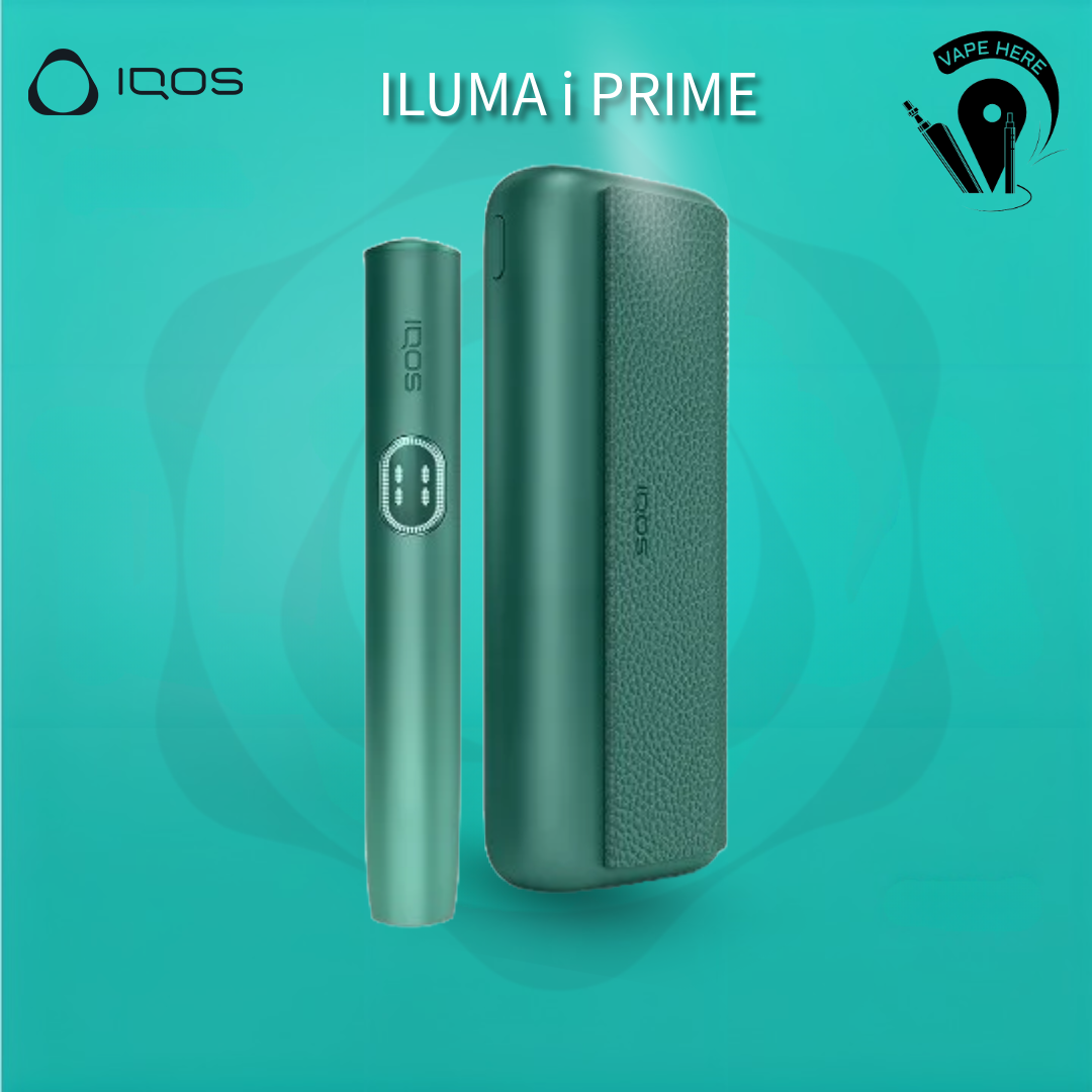 IQOS ILUMA PRIME System - I Series Aspen Green UAE Abu Dhabi & Du
