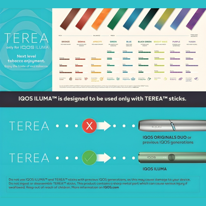 IQOS TEREA Sticks Uzbekistan in Dubai & Abu Dhabi | Buy Terea Sticks at best prices | Vape Here Store