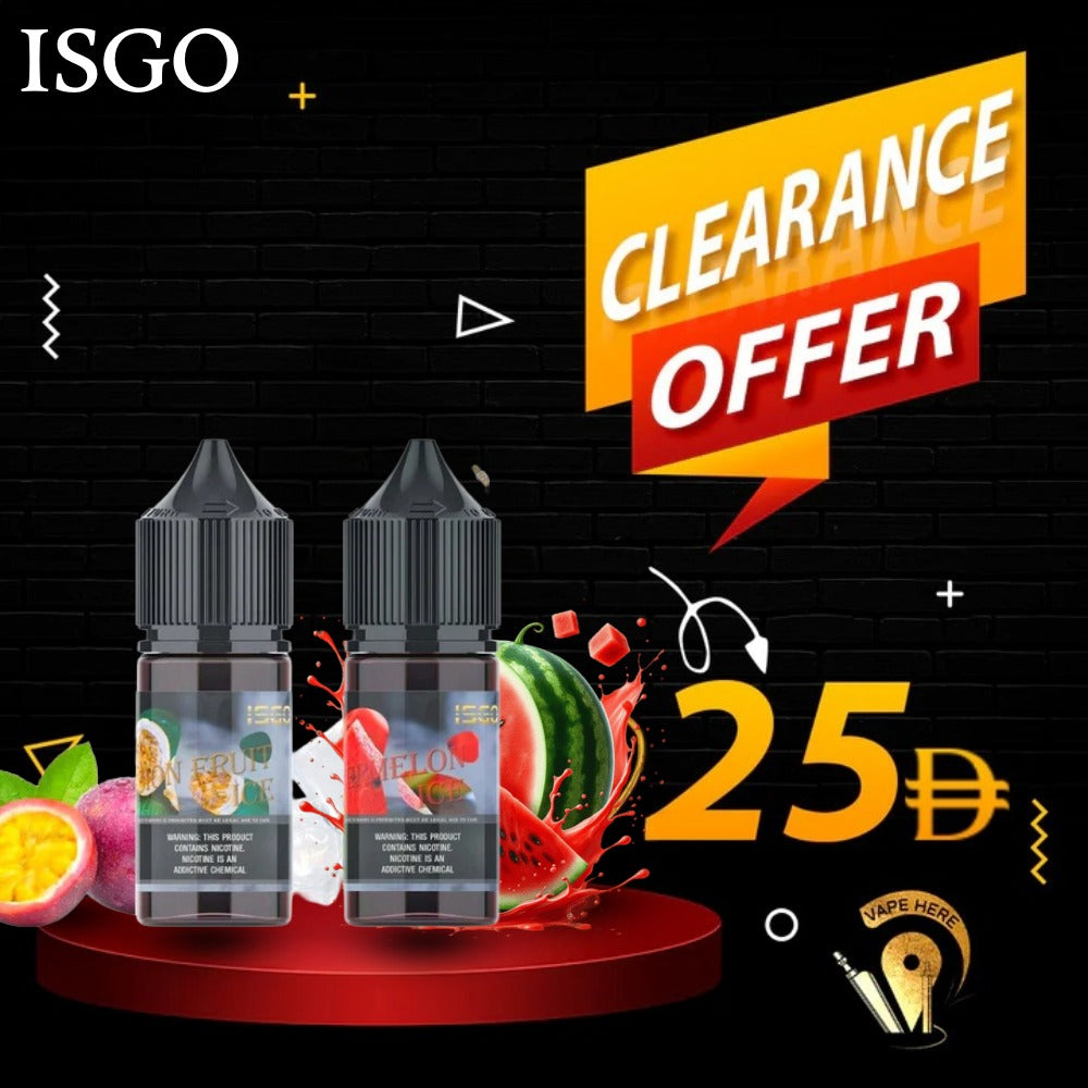 ISGO JUICES SALTNIC 30 ML Dubai, UAE