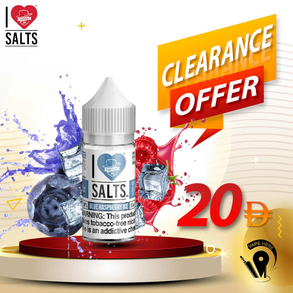I Love Salts / Mad Hatter Juice- Blue Raspberry Ice UAEABU DHABI