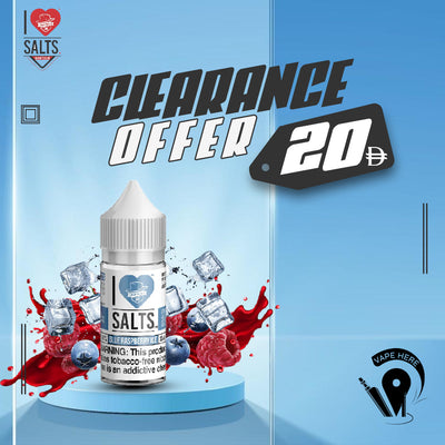 I Love Salts / Mad Hatter Juice- Blue Raspberry Ice UAE AJMAN