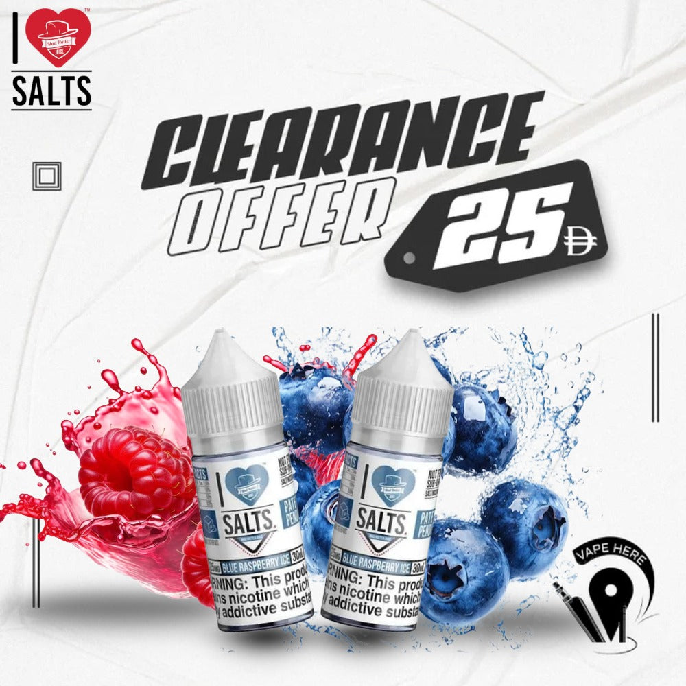 I Love Salts / Mad Hatter Juice- Blue Raspberry Ice Dubai, UAE