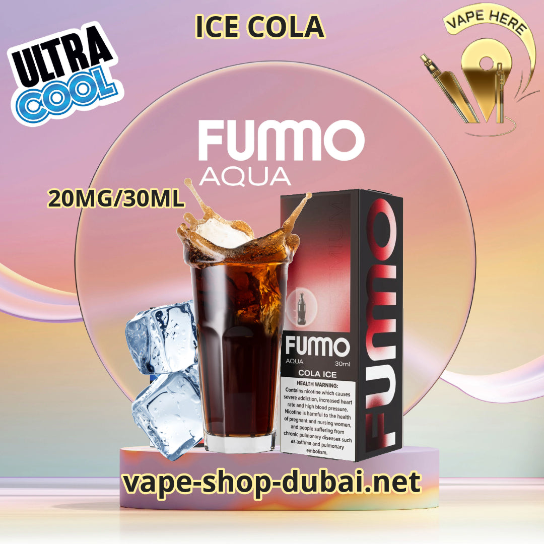 FUMMO AQUA SALTNIC 20MG Cola Ice Abu Dhabi