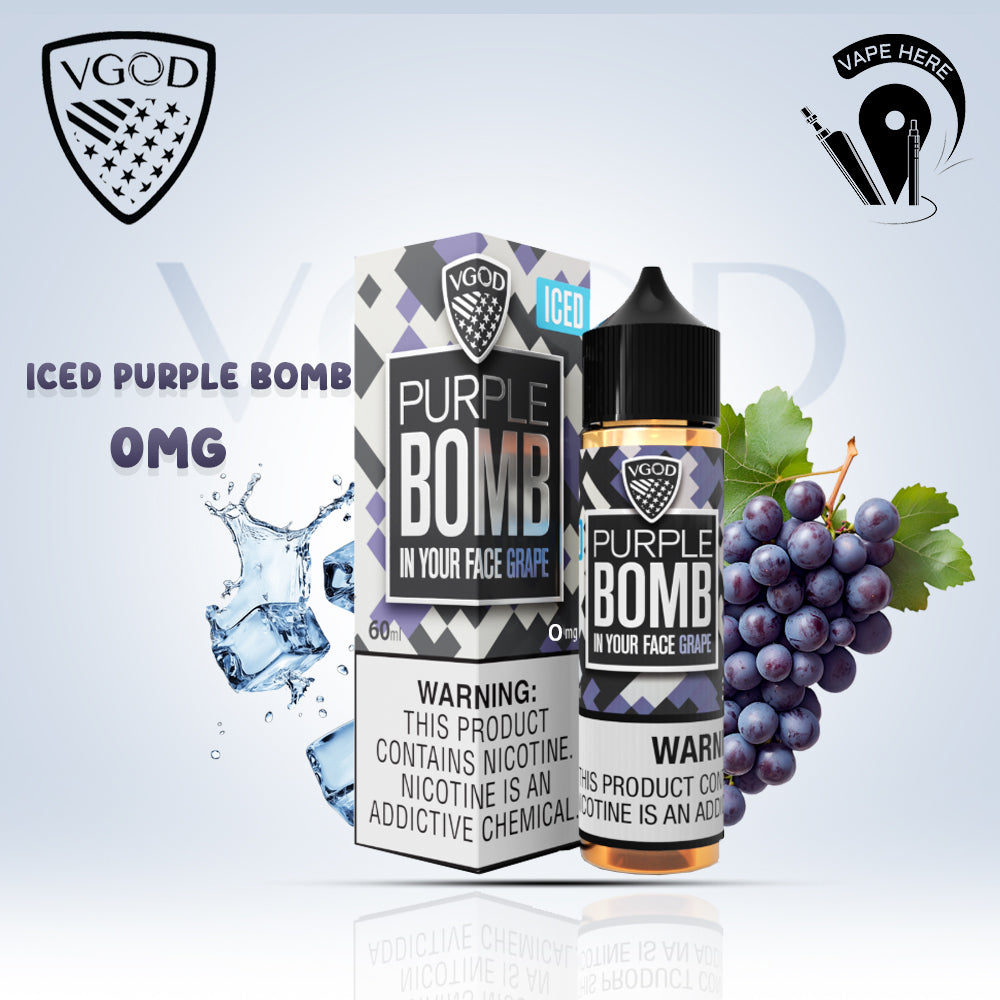 VGOD Iced Purple Bomb - 60ml Dubai UAE,
