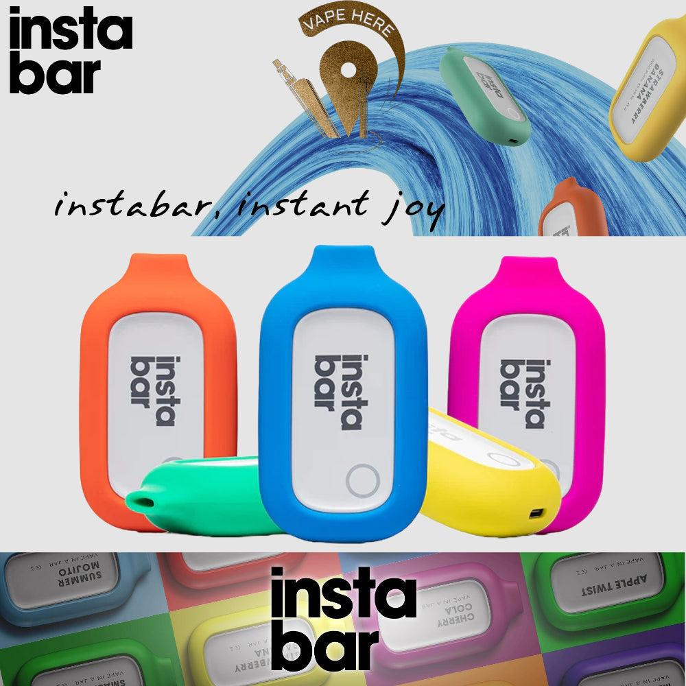 INSTA BAR 5000 PUFFS 20MG DISPOSABLE VAPE POD DEVICE - Vape Here Store