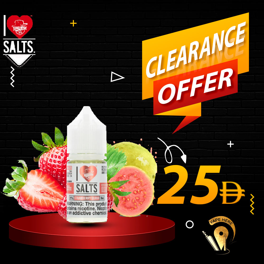 Island Squeeze (Strawberry Guava) - I Love Salts UAE Dubai