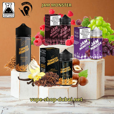 Jam Monster E-Liquids 6MG 100ml UAE Dubai