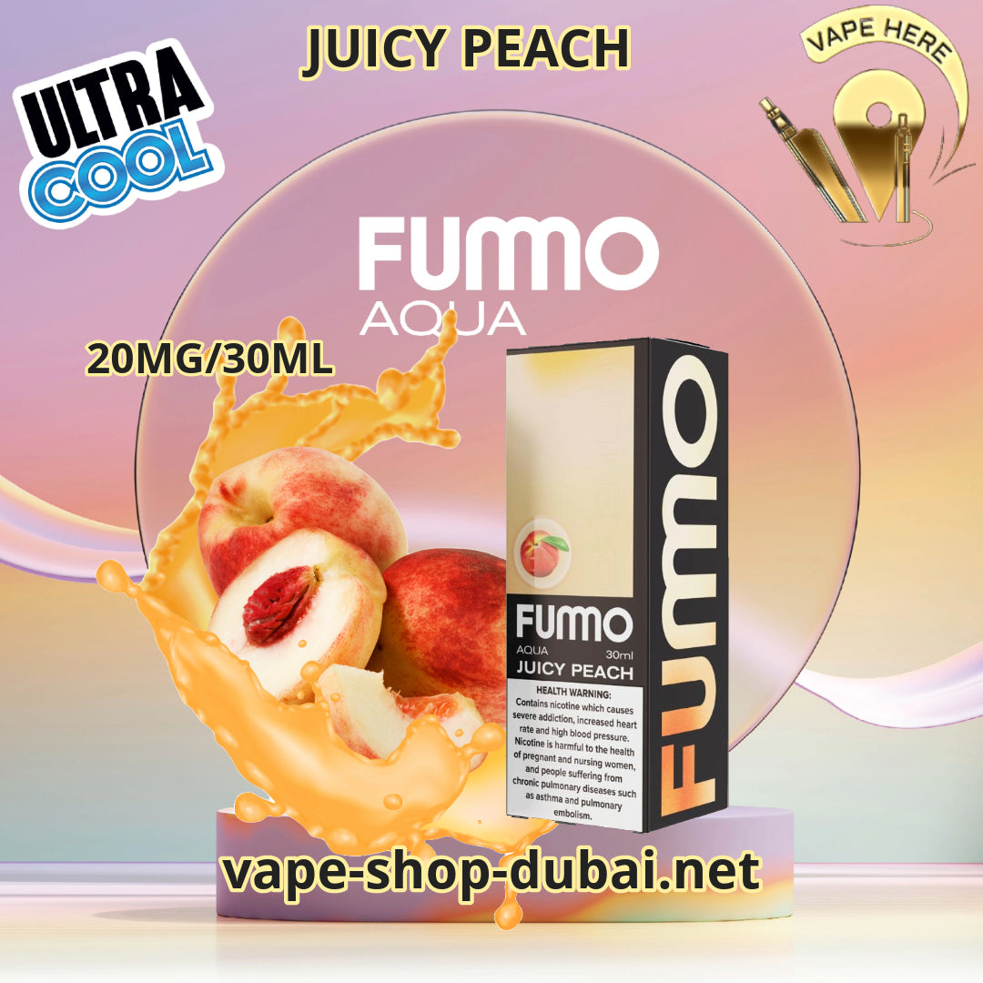 FUMMO AQUA SALTNIC 20MG Juicy Peach Sharjah