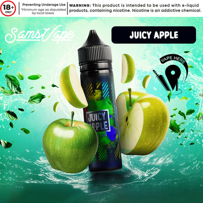 Juicy Apple E-Liquid By Sam Vapes UAE Abu Dhabi & Dubai