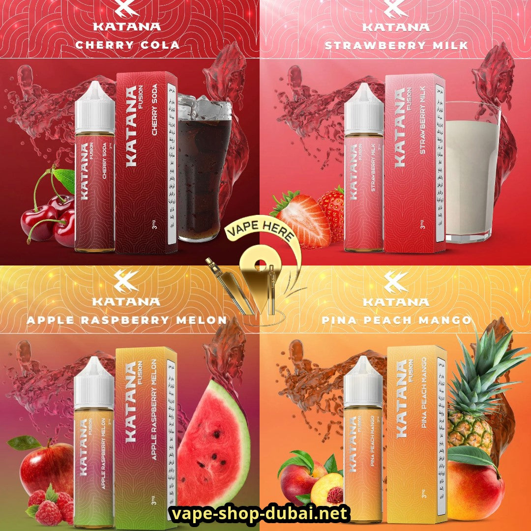 KATANA E-LIQUIDS 60ML - FUSION SERIES