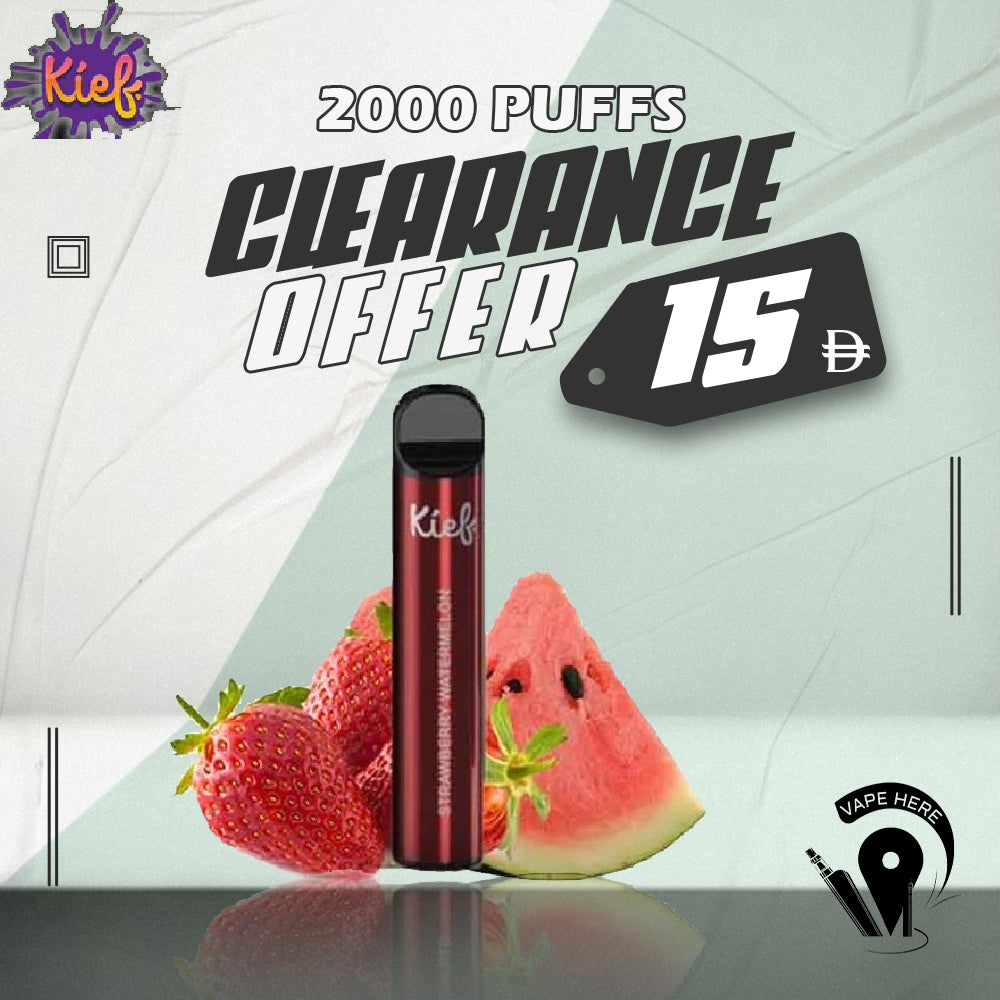 Kief Disposable Pods (2000 Puffs) UAE SHARJAH