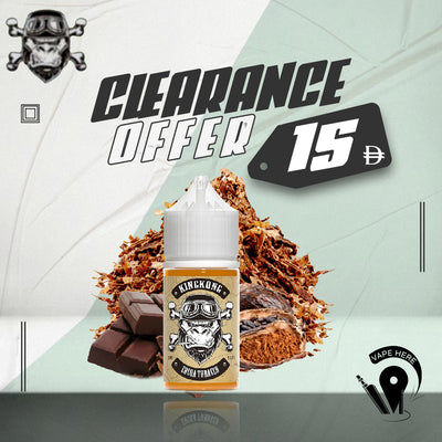 King Kong - Cocoa Tobacco 30ml Saltnic UAE DUBAI
