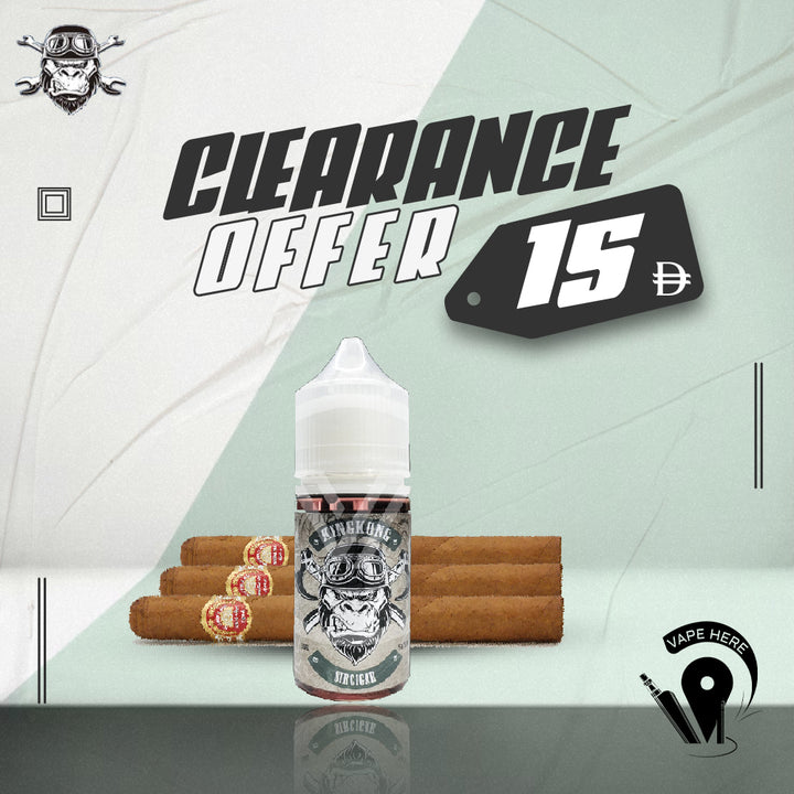 King Kong - Sir Cigar 30ml Saltnic | Vape Jeddah Instagram | Vape Store Online Riyadh | Vape Here Store King Kong - Sir Cigar 30ml Saltnic | Vape Jeddah Instagram | Vape Store Online Riyadh | Vape Here Store