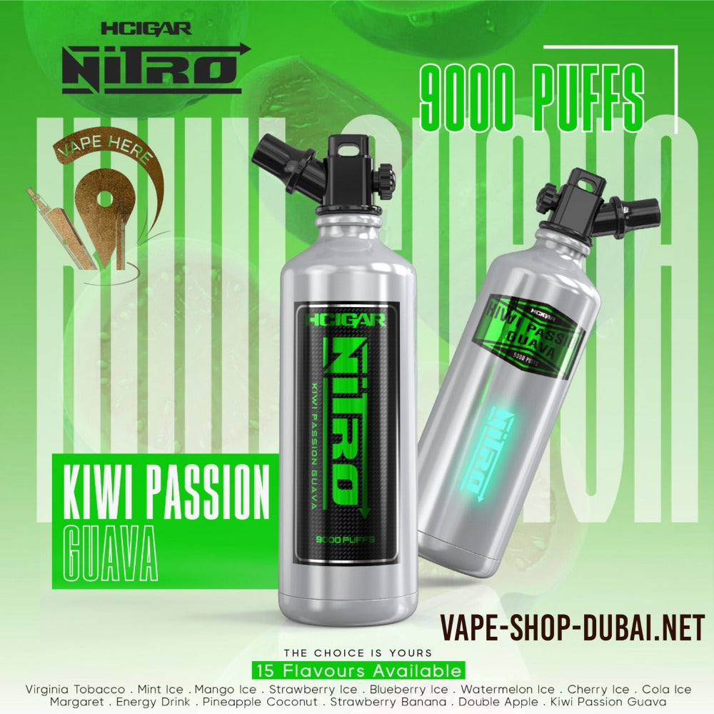 HCIGAR NITRO 9000 PUFFS DISPOSABLE VAPE - Vape Here Store