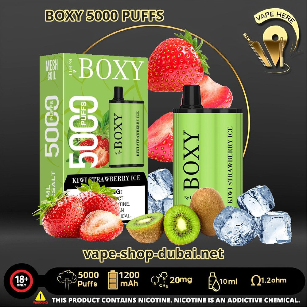 BOXY 5000 PUFFS DISPOSABLE VAPE - Vape Here Store