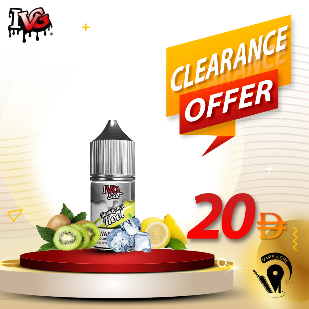 Kiwi Lemon Kool 30ml SaltNic by IVG UAE ABU DHABI 