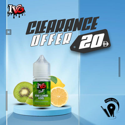 Kiwi Lemon Kool 30ml SaltNic by IVG UAE DUBAI 