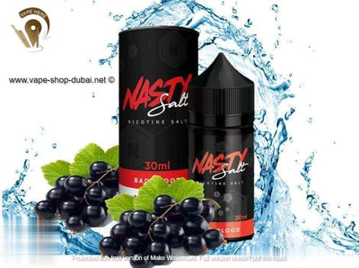 Bad Blood - Nasty 30ml ( Blackcurrant ) - Vape Here Store